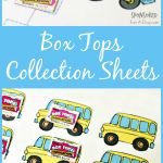 Box Tops For Education Collection Sheets | New Teachers | Box Top   Free Printable Box Tops For Education