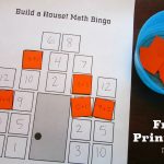Build A House Math Bingo – Free Printable – Teach Beside Me   Math Bingo Free Printable