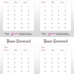 Bunco Score Sheets Template. Bunco Score Sheets Template Images   Printable Bunco Score Cards Free