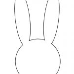 Bunny Face Template | Easter Bunny Face Template | Crafts For Kids   Free Printable Bunny Templates