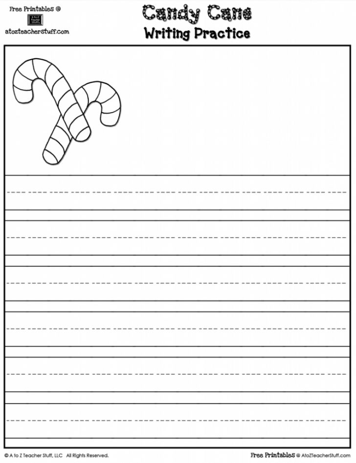 Free Printable Christmas Writing Paper With Lines