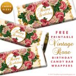 Can't Find Substitution For Tag [Post.body]  > Free Printable   Free Printable Birthday Candy Bar Wrappers