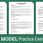 Cbt Practice Exercises (Worksheet) | Therapist Aid   Free Printable Counseling Worksheets