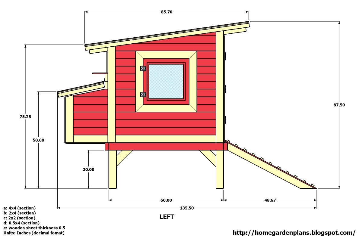 Gellencoop: Free Printable Plans For A Chicken Coop - Free Printable