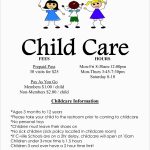 Childcare Newsletter Templates Free Best Of Best Free Printable   Free Printable Home Daycare Flyers