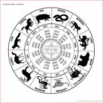 Chinese Zodiac Calendar Printable Lovely Printable Chinese Zodiac   Free Printable Chinese Zodiac Wheel