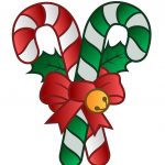 Christmas Candy Cane Clipart   Clipartix   Free Printable Candy Cane