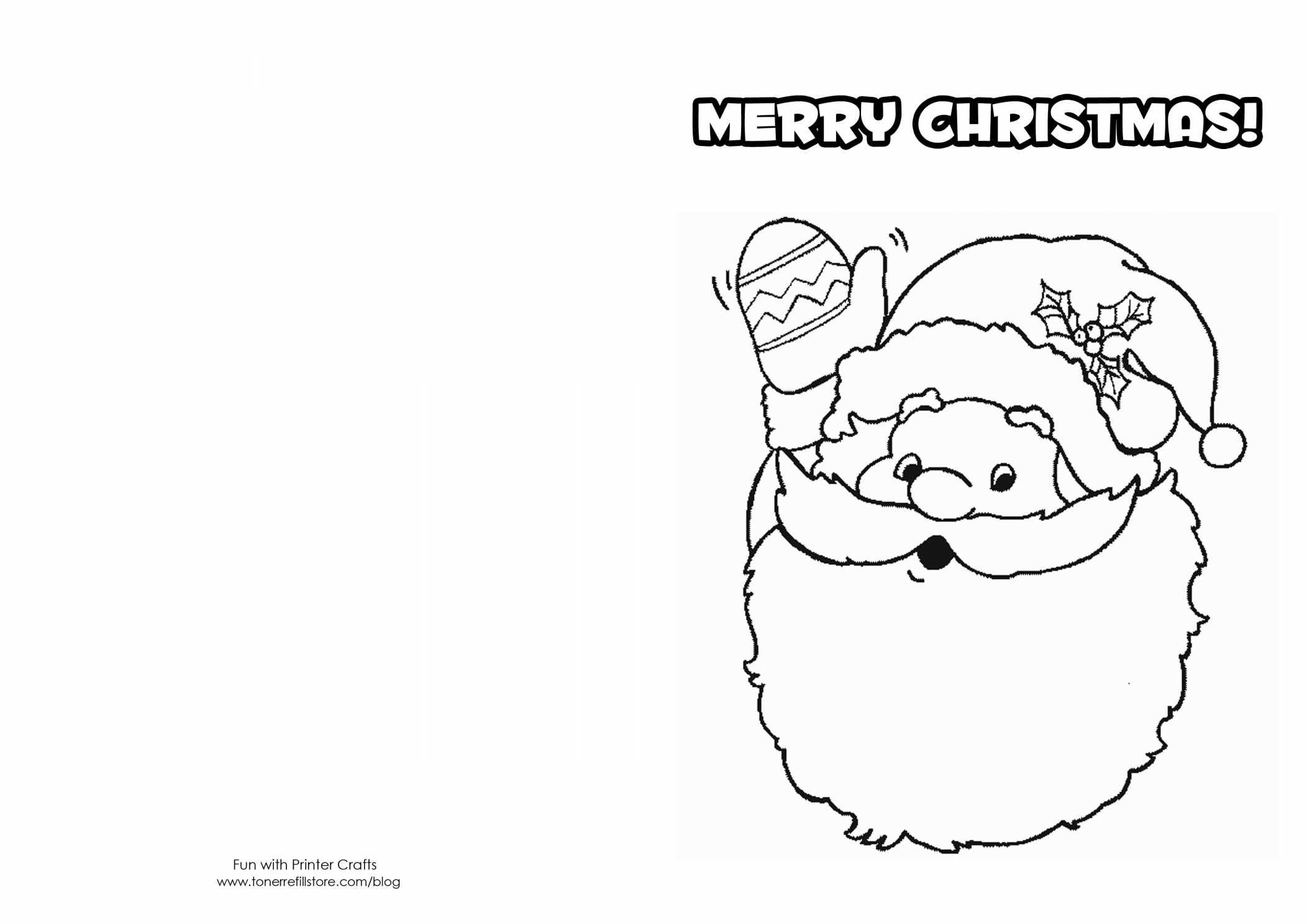 Christmas Card Coloring Pages For Free Download. Card Coloring Pages - Free Printable Christmas Cards To Color