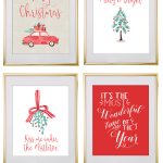 Christmas Free Printable Wall Art   Download Free Christmas Art   Free Printable Christmas Decorations