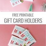 Christmas Gift Card Sleeves   Free Printable! | Holidays | Christmas   Free Printable Personal Cards