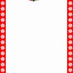 Christmas Letterhead Template Free Free Printable Christmas – Free Printable Christmas Stationery Paper
