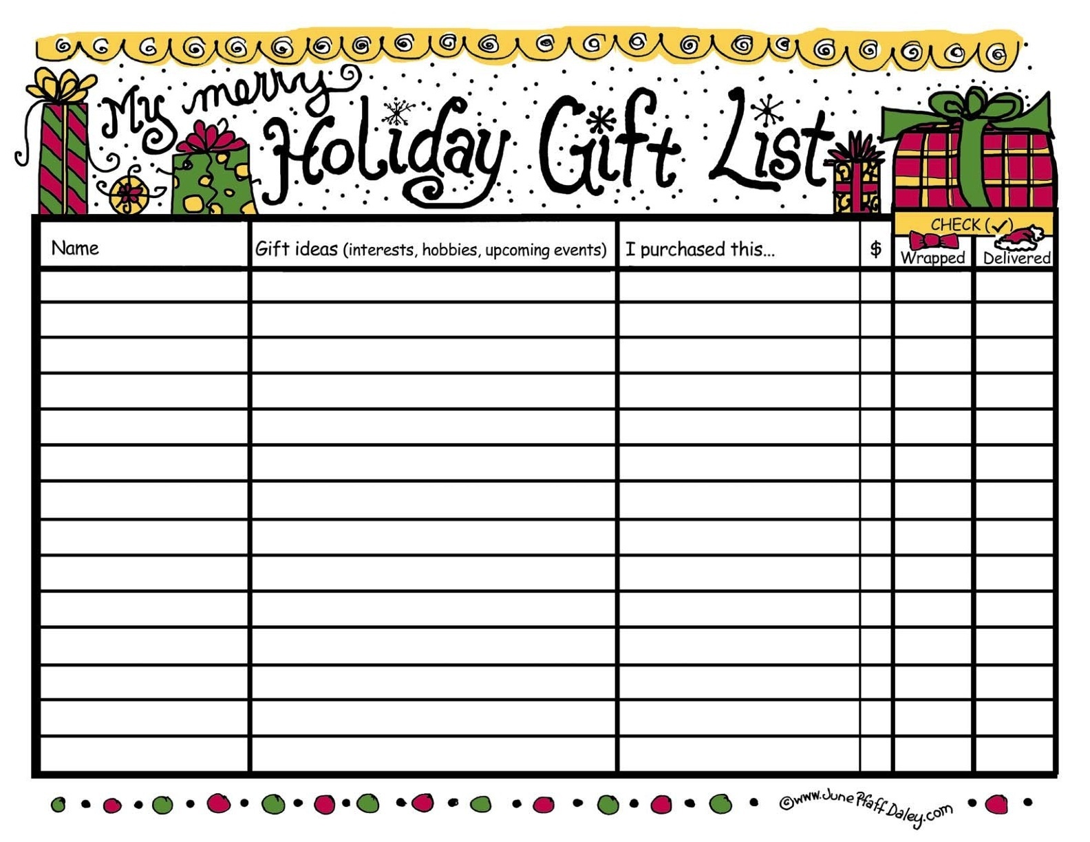 Christmas List Maker Printable - Home Design Ideas - Home Design Ideas - Free Printable Christmas List Maker