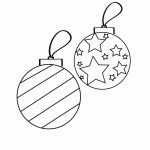 Christmas Ornaments Coloring Page Printable. | Christmas | Christmas   Free Printable Christmas Ornament Crafts