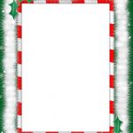 Christmas Page Border Landscape | Baby Its Christmas!!! | Free   Free Printable Page Borders Christmas