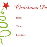 Christmas Party Free Printable Holiday Invitation Personalized Party   Free Printable Christmas Party Invitations