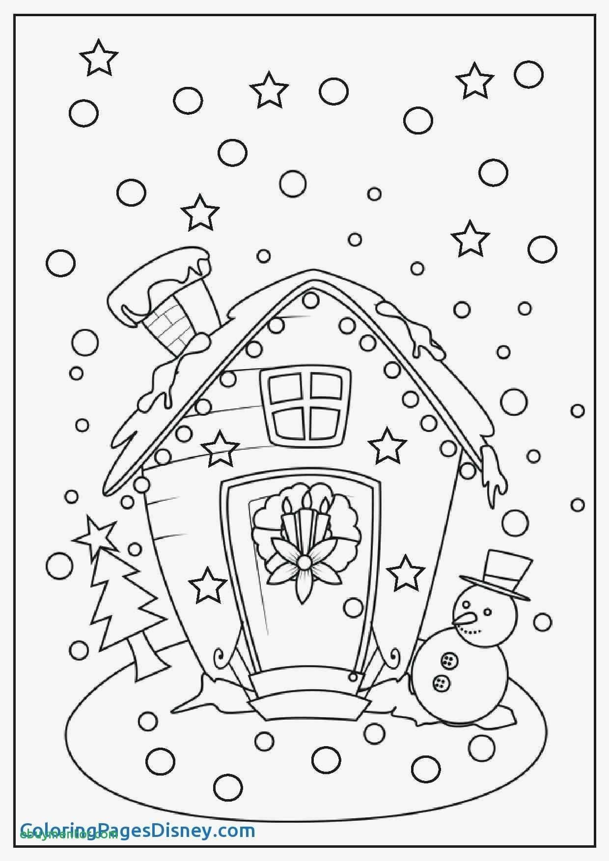 Christmas Room Colouring Card. Nativity Scene Christmas Tree Cards - Free Printable Christmas Cards To Color