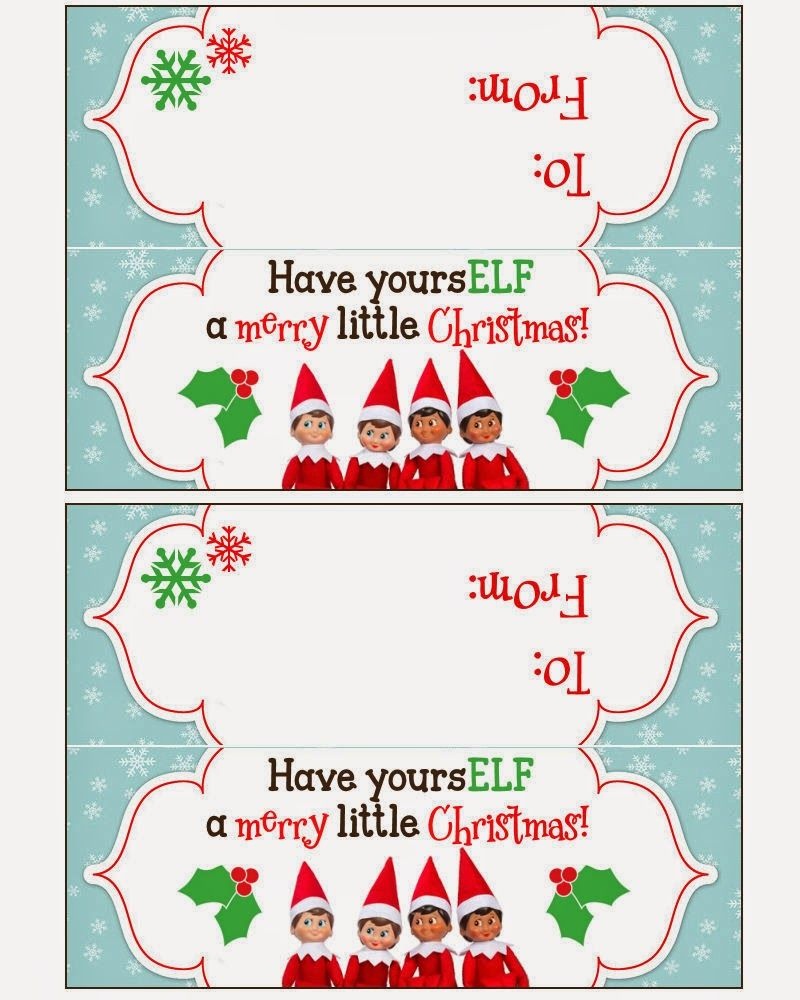 Free Printable Christmas Bag Toppers Templates Free Printable