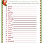 Christmas Word Scramble (Free Printable)   Flanders Family Homelife   Unscramble Word Games Printable Free