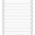 Christmas Writing Paper With Decorative Borders   Free Printable Christmas Writing Paper With Lines