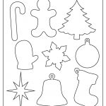 Christmasble Templates Images Design Shapes Decorations Card Free   Free Printable Christmas Cutouts