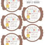 Circus Party Favor Tags | Party Like A Cherry | Circus Party Favors   Birthday Party Favor Tags Printable Free