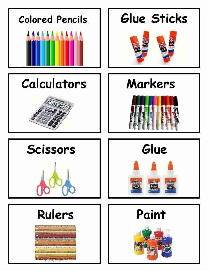 Preschool Labels For Classroom Free Printable