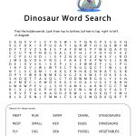 Click To Download Dinosaurs Word Search | Birthday Party! | Free   Free Printable Dinosaur Word Search