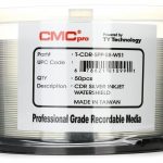 Cmc Pro Watershield Silver Water Resistant Inkjet Printable Cd R   Free Printable Smile Your On Camera