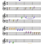 Color-Coded Beginner Piano Music Book | Projects In Parenting – Free Printable Piano Sheet Music For You Are My Sunshine