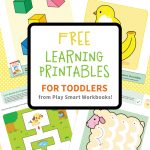 Colorful & Fun Free Printables For Toddlers To Learn From   Free Printable Games For Toddlers