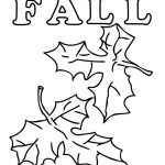 Coloring: Autumn Leaves Coloring Pages.   Free Printable Fall Leaves Coloring Pages