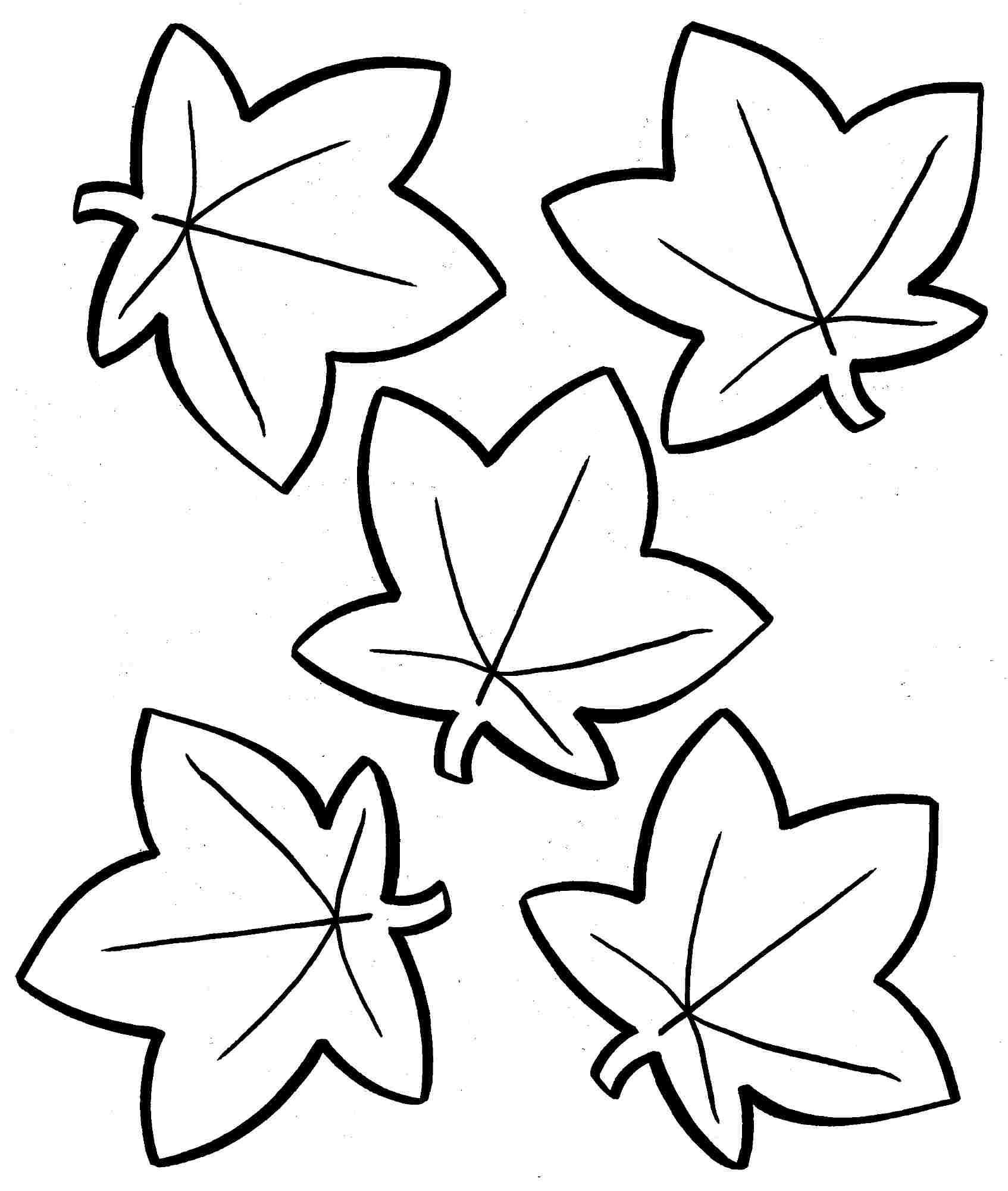 Fall Leaves Coloring Pages Printable You Can Download Or Print To Your.