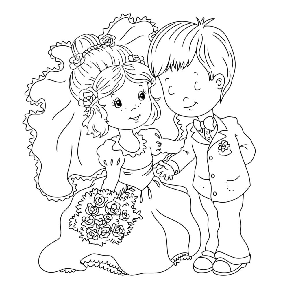 Coloring Book World ~ Coloring Book World Fabulous Printable Wedding - Free Printable Personalized Wedding Coloring Book