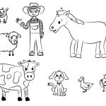Coloring Book World ~ Coloring Book Worldwesomenimal For Kids Free   Free Printable Farm Animal Pictures