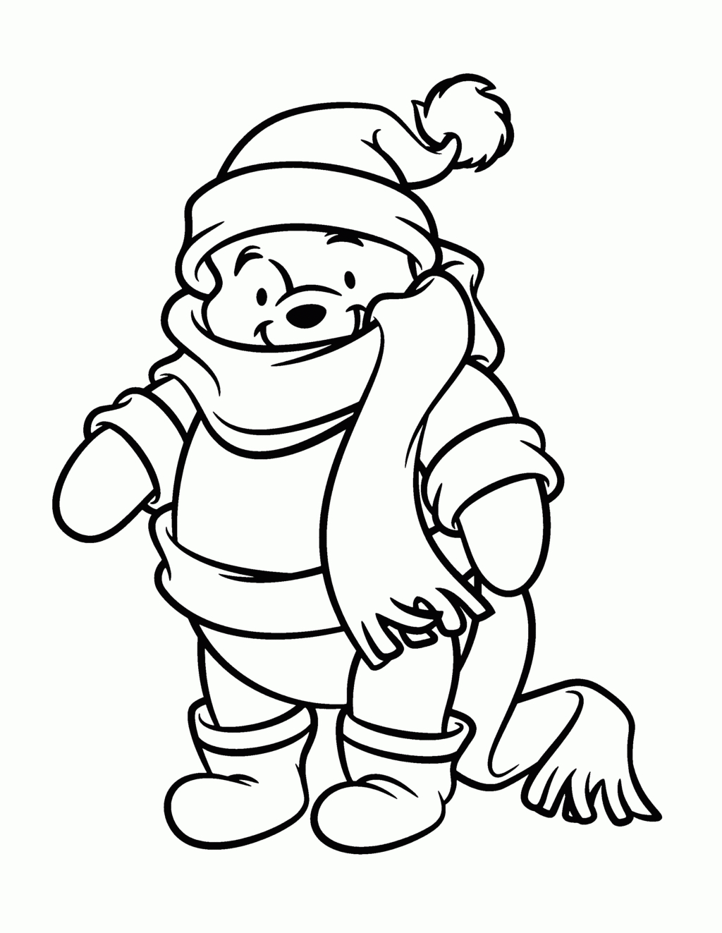 Free Printable Winter Coloring Pages Free Printable