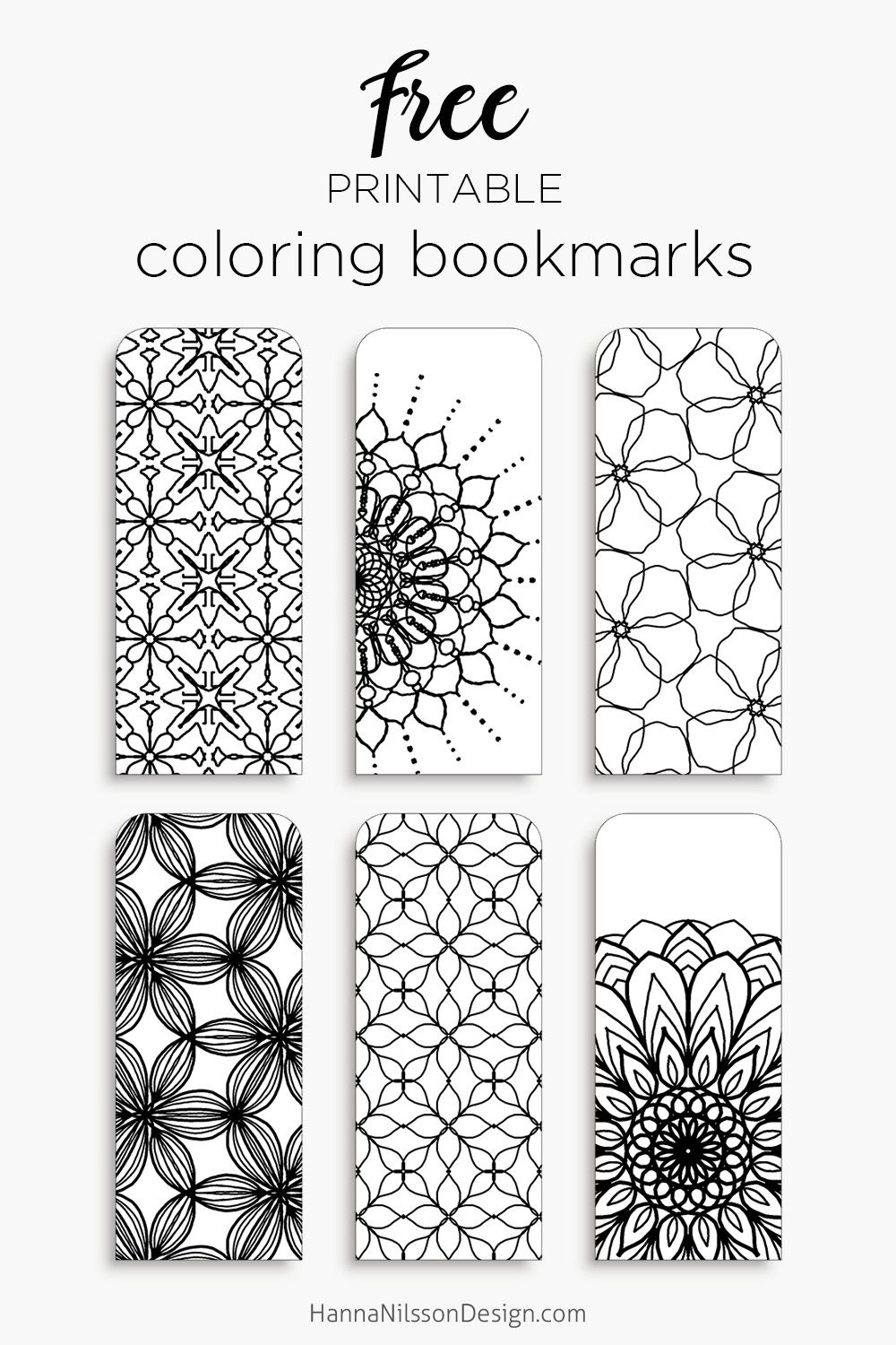 Coloring Bookmarks – Print, Color And Read | Bookmarks | Bookmark - Free Printable Christmas Bookmarks To Color
