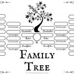Coloring ~ Bw Family Tree Printable History Daily Template With   Free Printable Family Tree