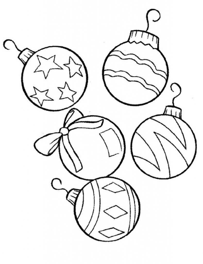 Coloring ~ Fabulous Printable Christmas Ornaments Free Ornament - Free Printable Christmas Ornaments