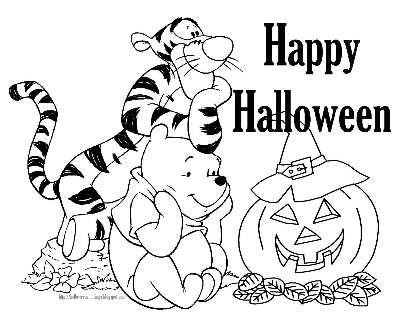 Free Printable Halloween Coloring Pages Free Printable
