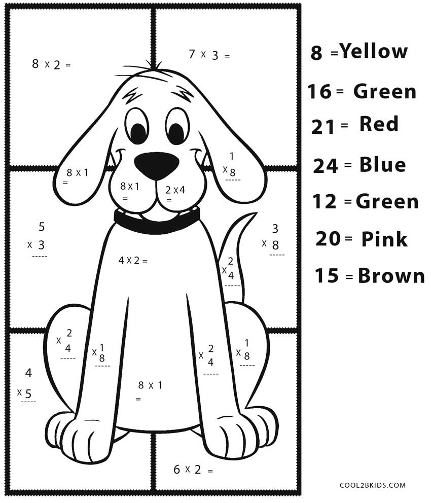 Coloring Ideas : Multiplicationing Worksheets Free Printable Math - Free Printable Math Coloring Sheets