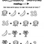 Coloring ~ Monkeymathcoloringg Splendi Free Math Worksheets Image   Free Printable Math Coloring Worksheets For 2Nd Grade