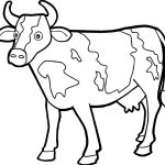 Coloring Page ~ Coloring For Kids Free Printable Pages Cow Lovely   Coloring Pages Of Cows Free Printable