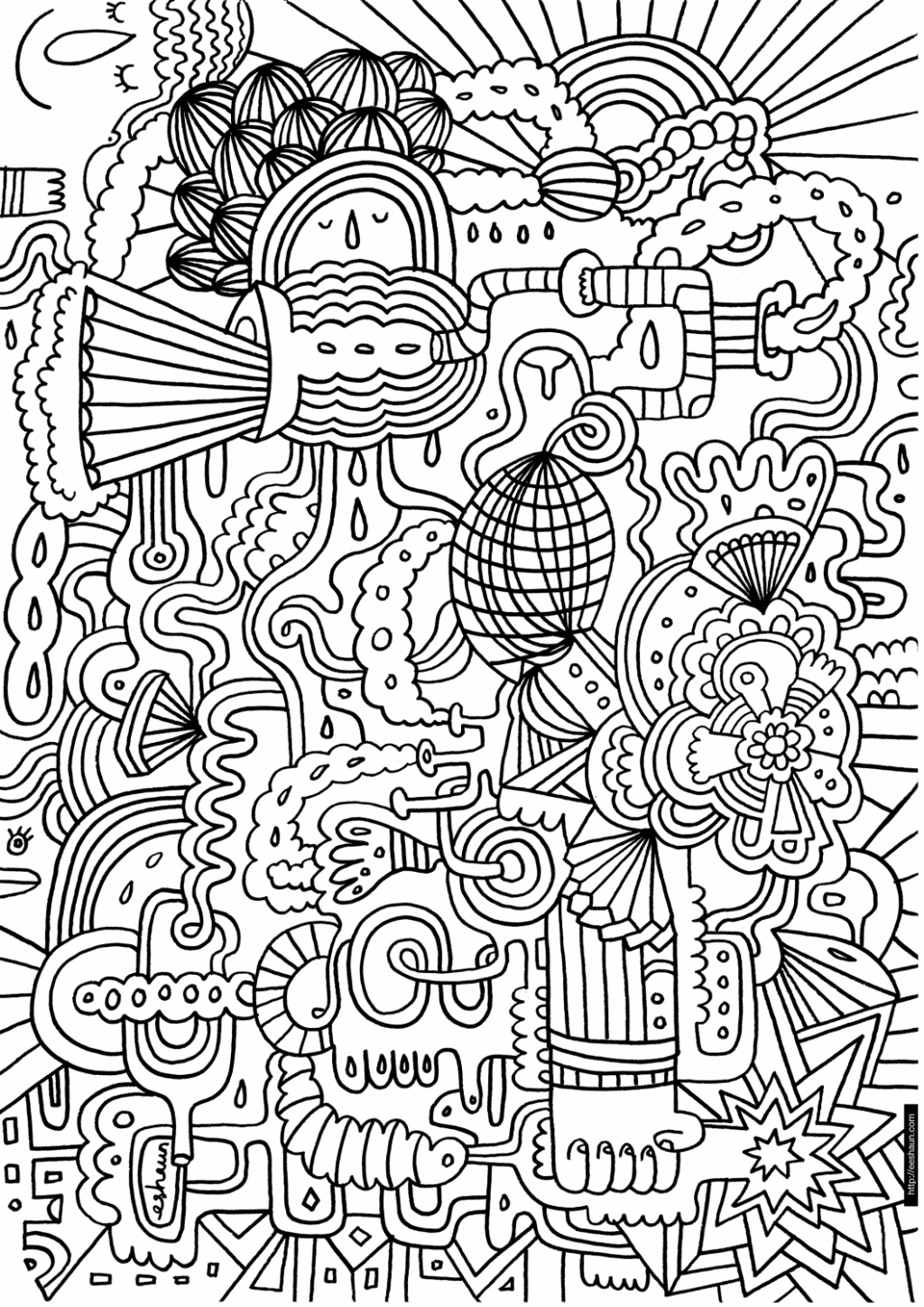 Coloring Page ~ Harding Pages Free Large Sheets Printable Childrens - Free Printable Murals