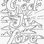 Coloring Pages For Kidsmr. Adron: God Is Love Printable, Free   Free Printable Sunday School Coloring Sheets
