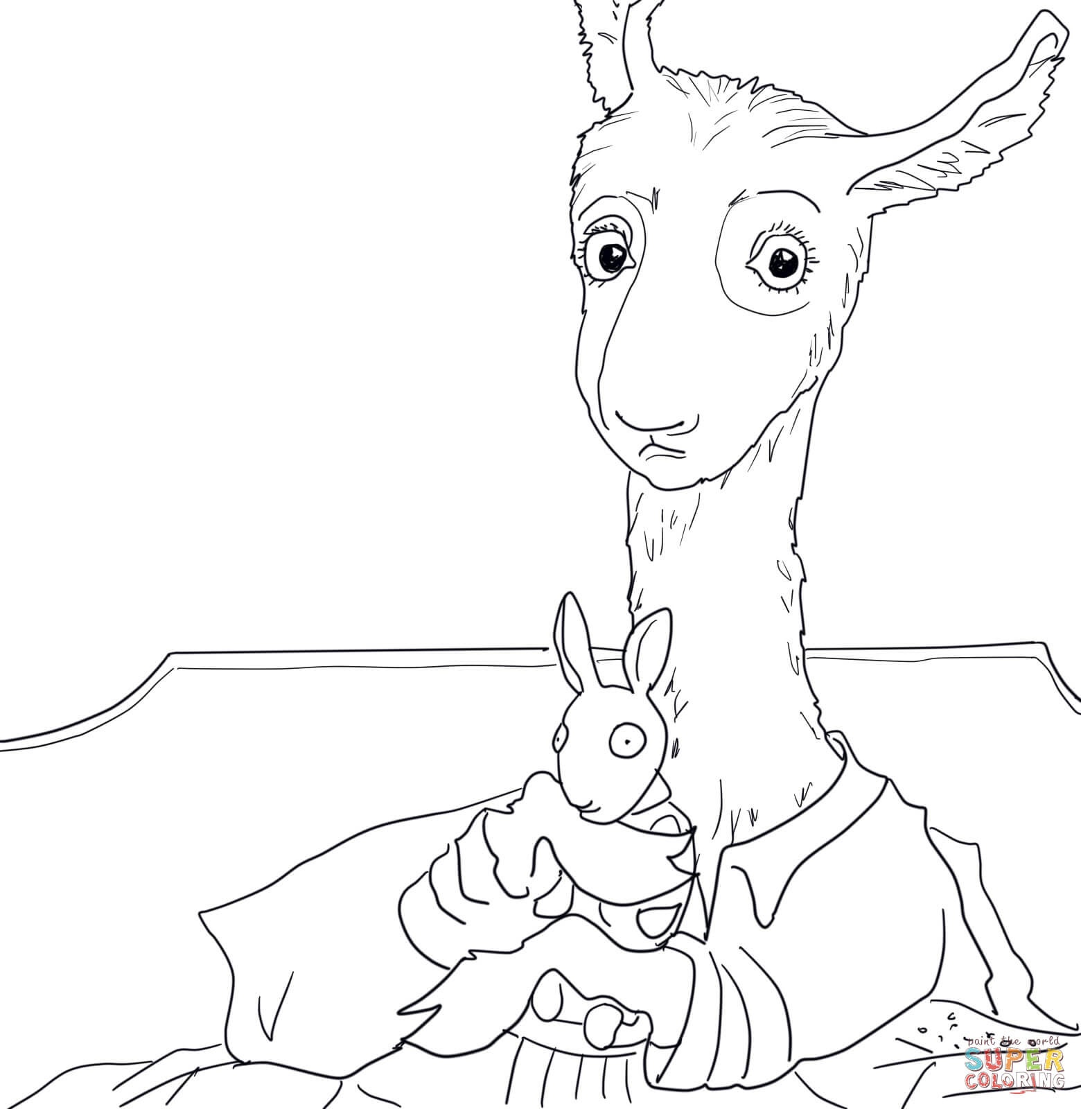 Coloring Pages Kids In Pajamas - Coloring Home - Free Printable Pajama Coloring Pages