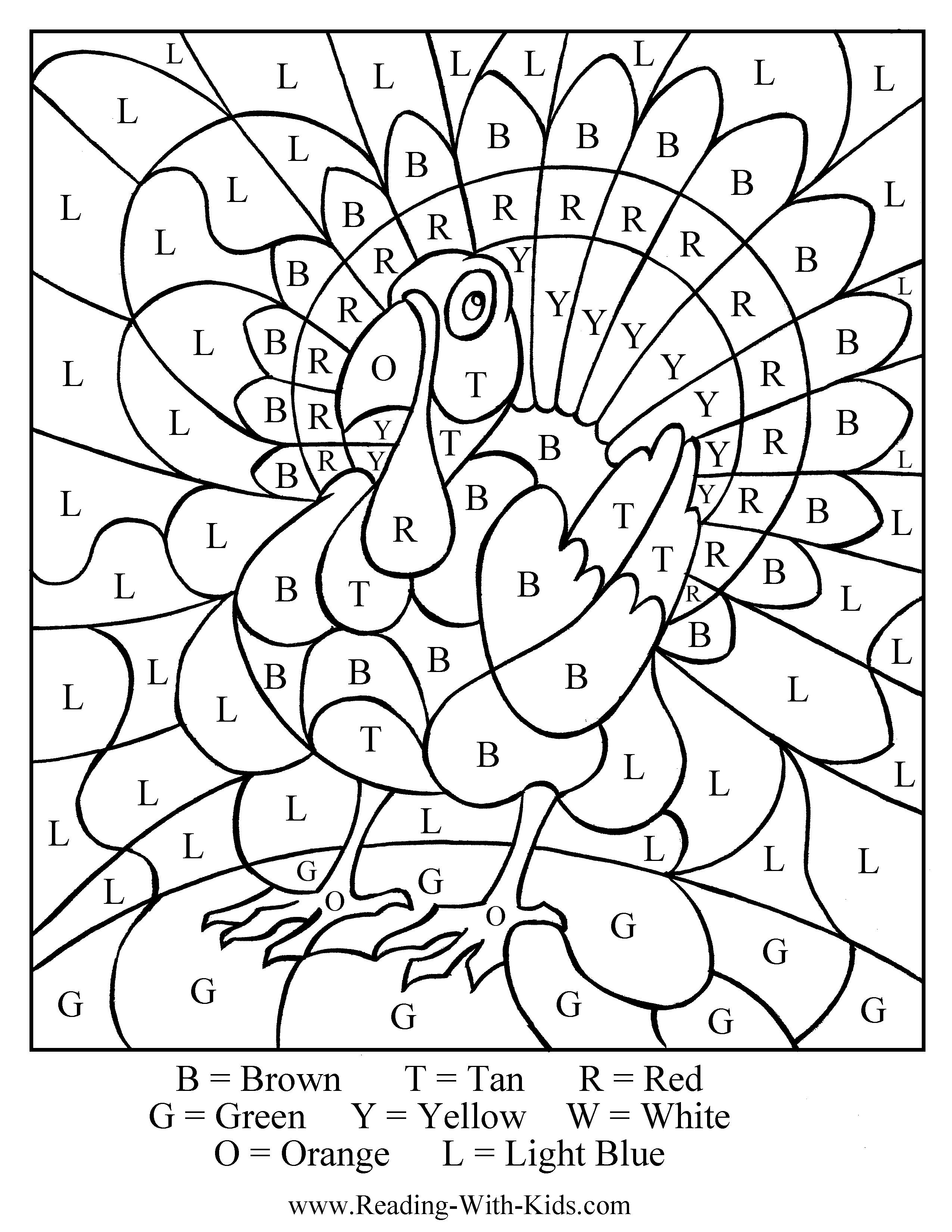 Printable Thanksgiving Worksheets For Middle School