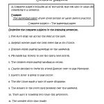 Complete Subjects Worksheets | Teaching | Subject, Predicate   Free Printable Subject Predicate Worksheets 2Nd Grade