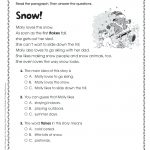 Comprehension Activities For 2Nd Grade Free Printable Reading   Free Printable Reading Comprehension Worksheets