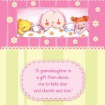 Congratulations On Your New Granddaughter. #babygirl #babyshower   Congratulations On Your Baby Girl Free Printable Cards