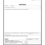 Construction Proposal Form   Bid Form   Estimate Form Style #5   Free Printable Contractor Bid Forms